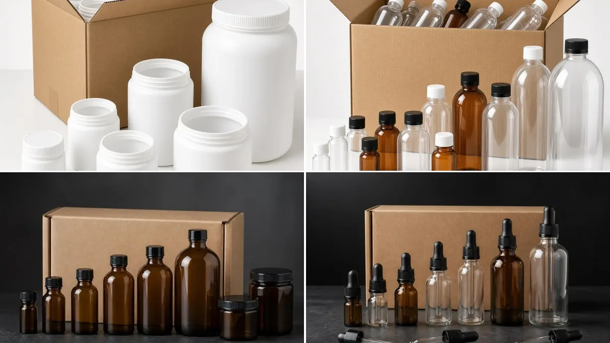Wholesale Supplement Bottles & Jars in New York: Packaging Supplier Guide
