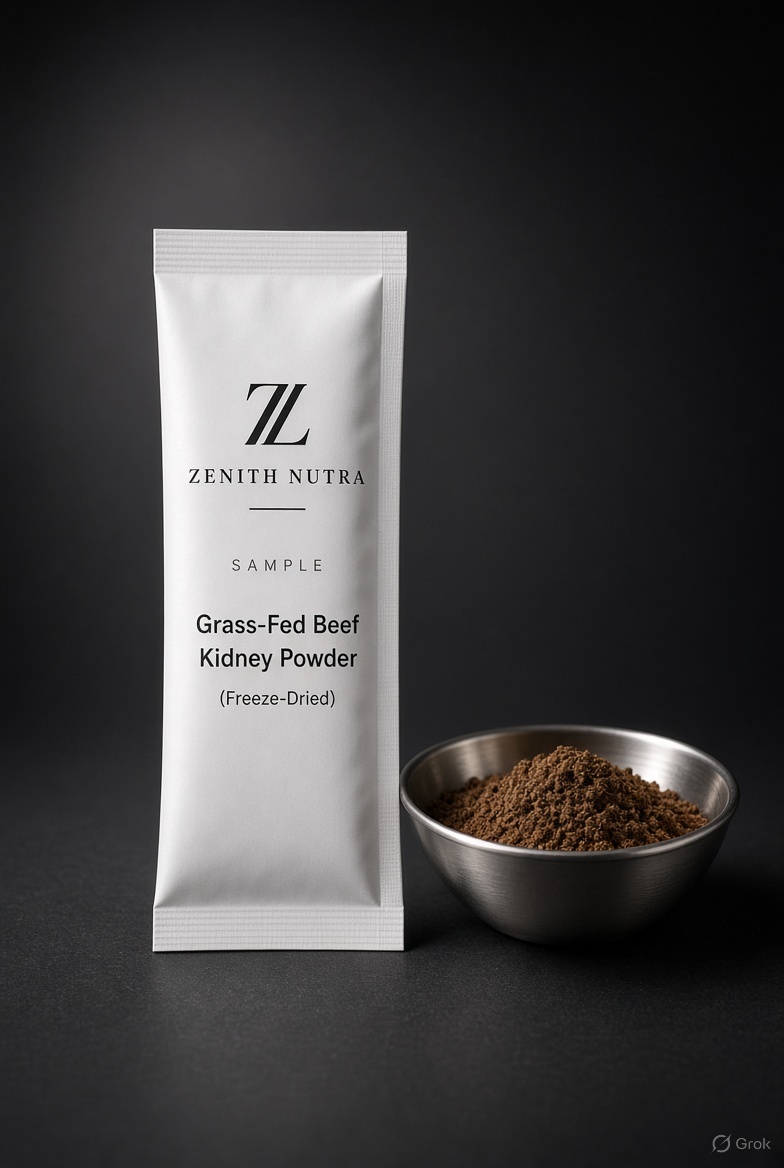 Grass-Fed Beef Kidney Powder (Freeze-Dried)