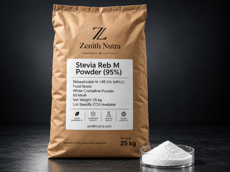 Stevia Reb M Powder (95%) sample sachet