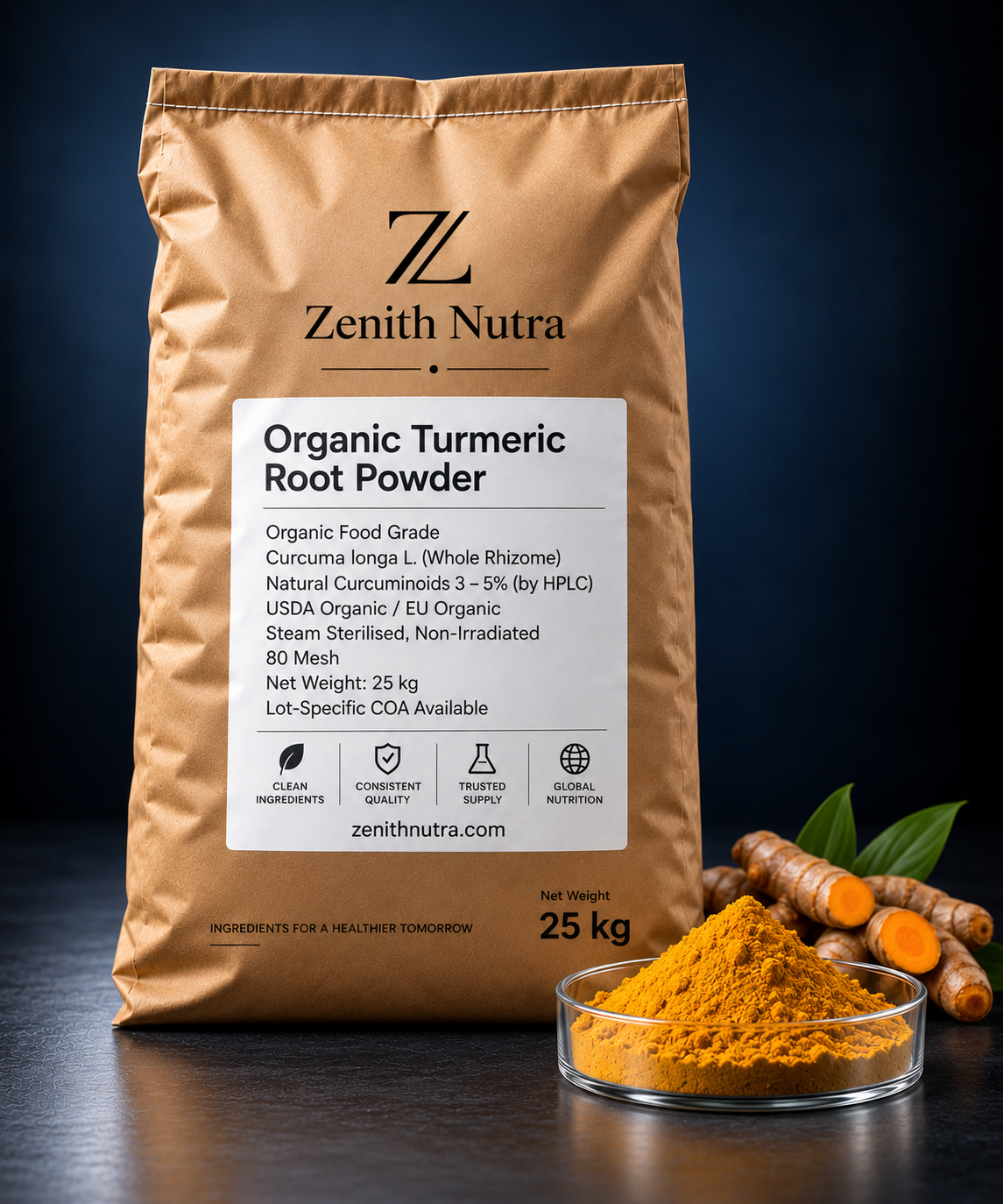 Organic Turmeric Root Powder