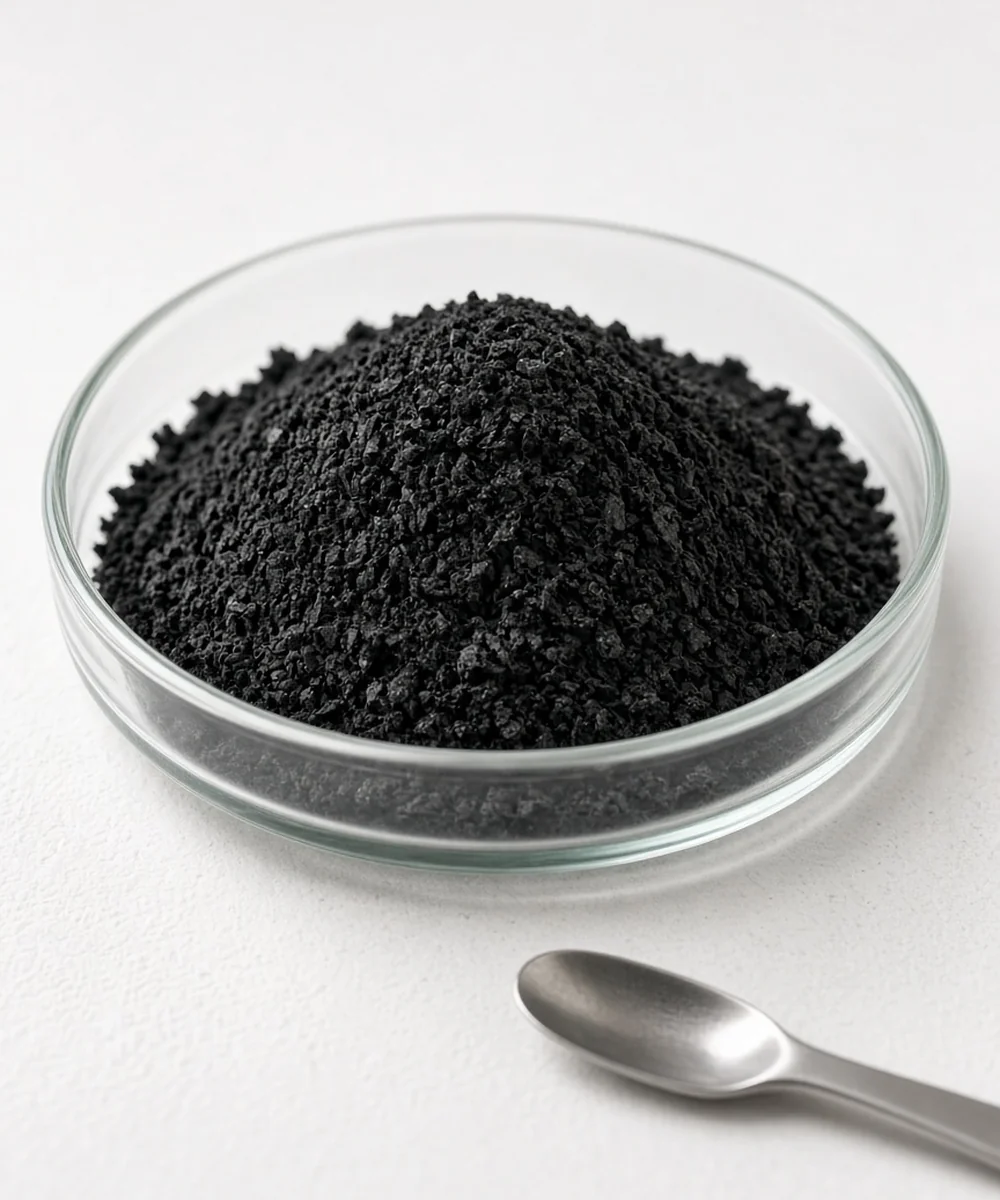 Hardwood Activated Charcoal Powder — close-up texture