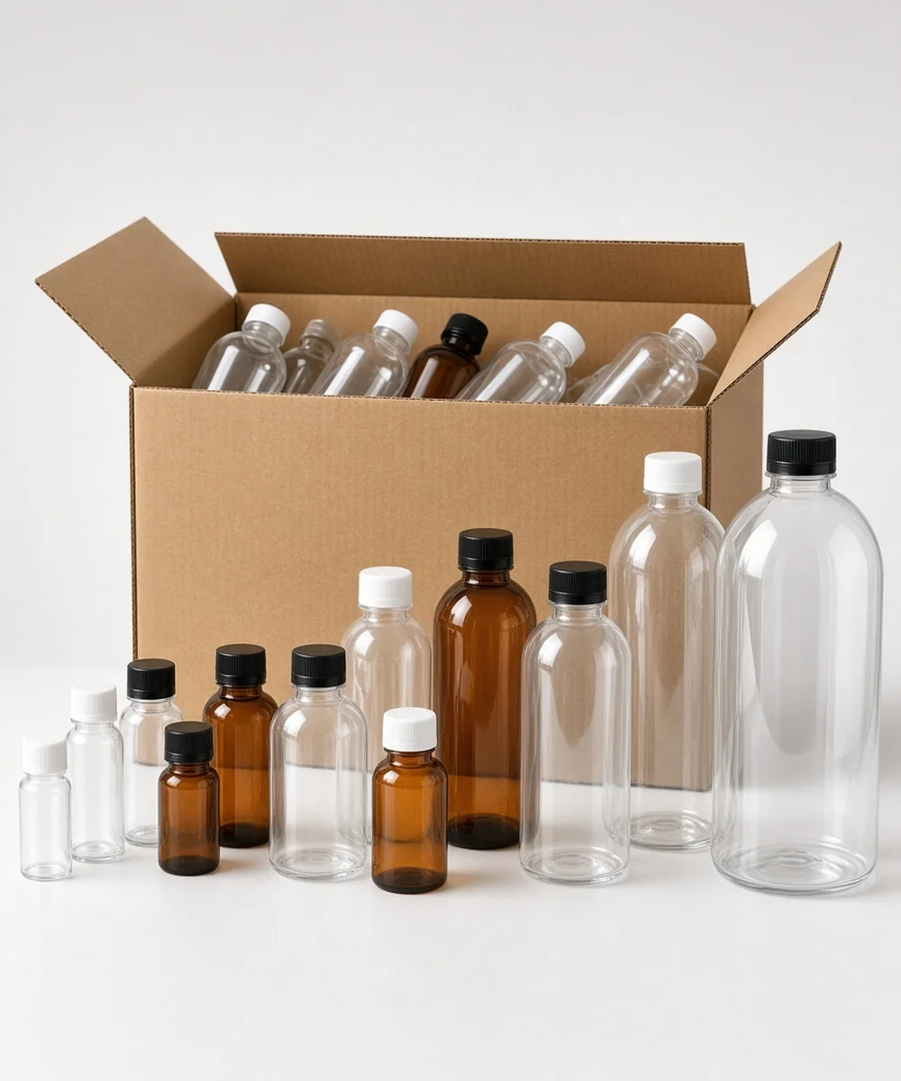 PET Packer Bottles — bulk packaging