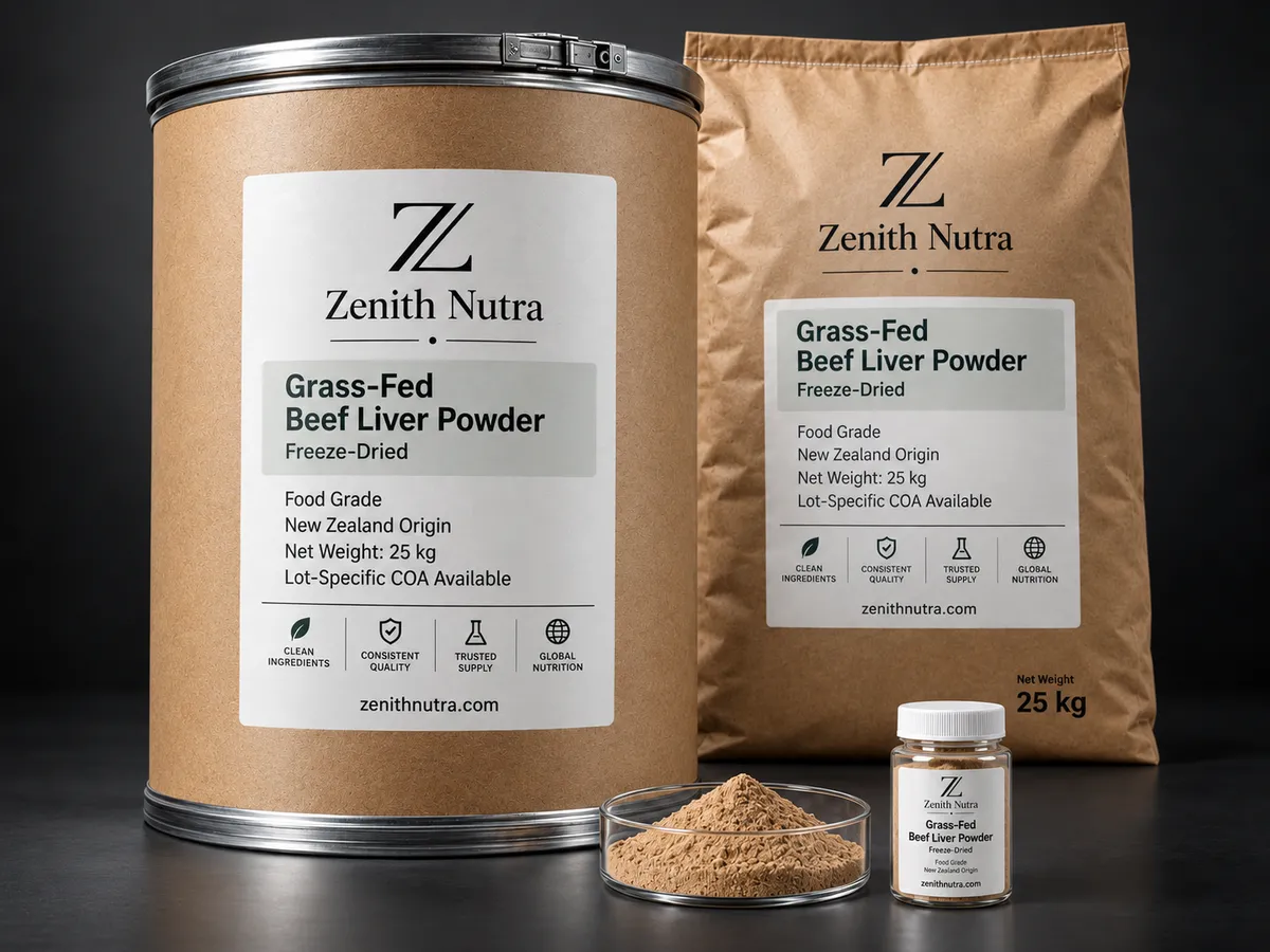 Beef Organ Complex Blend (5-Organ, Freeze-Dried)
